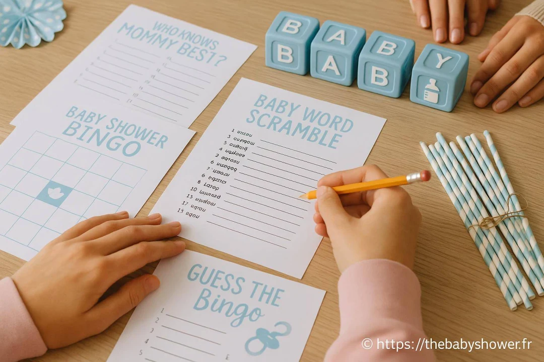 Jeux et animations pour une Baby Shower