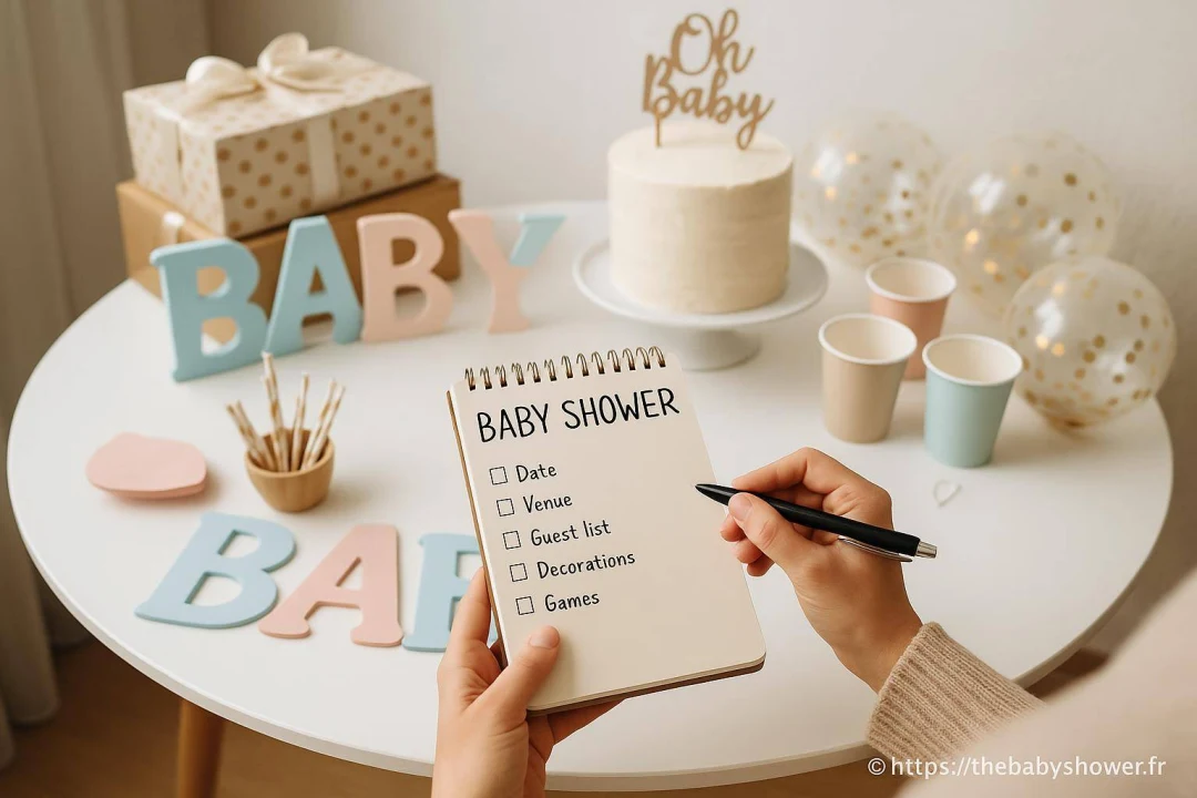 Organisation d'une Baby Shower