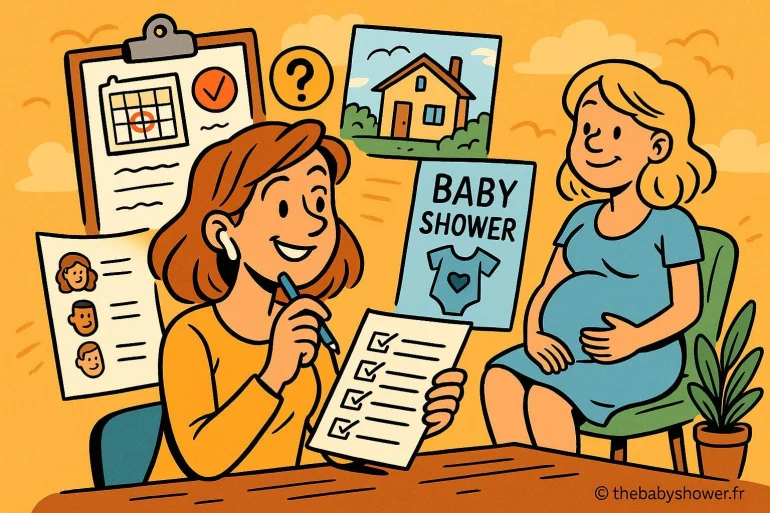 Consultation baby shower femme enceinte