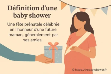 Définition d'une baby shower : qu'est-ce que c'est et comment ça se déroule ?
