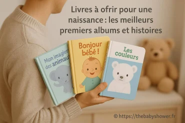 Livres à offrir pour une naissance : quels premiers albums choisir pour bébé ?