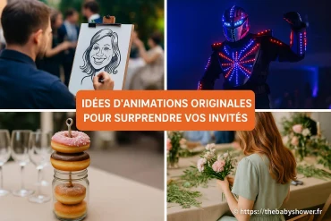 Idées d’animations originales pour surprendre vos invités à une baby shower