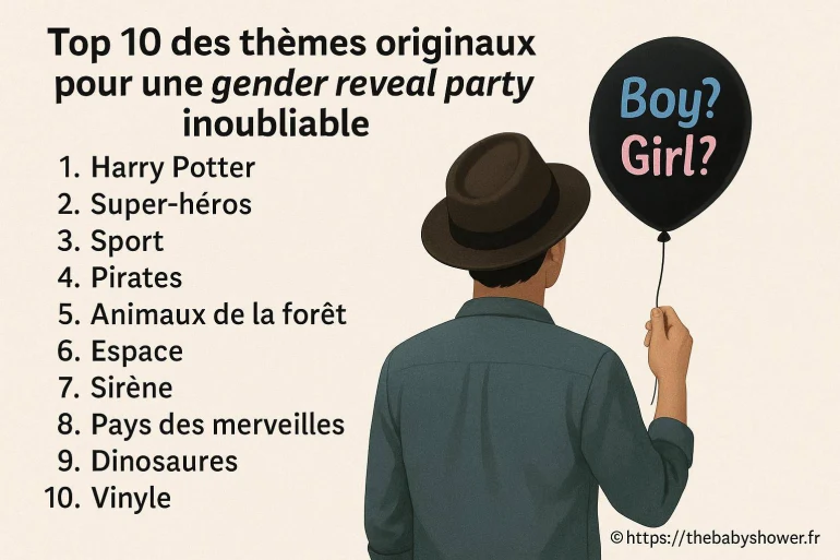 Top 10 des thèmes originaux pour une gender reveal party inoubliable