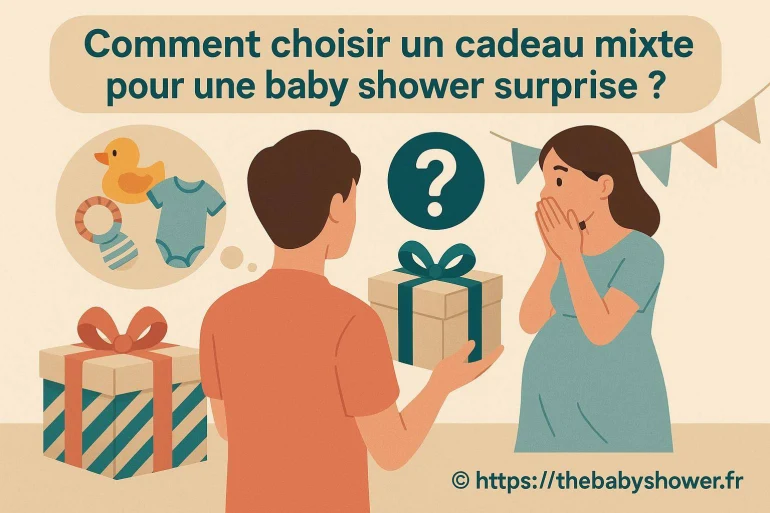 Comment choisir un cadeau mixte pour une baby shower surprise ?
