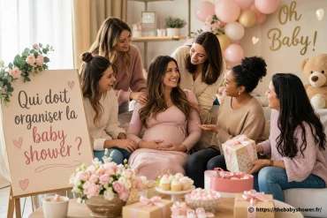 Qui doit organiser la baby shower ? Guide pour bien choisir l’hôte