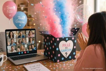Gender reveal à distance : idées et astuces pour une célébration virtuelle réussie