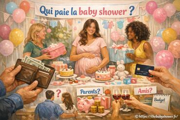 Qui paie la baby shower et comment s’organiser ?