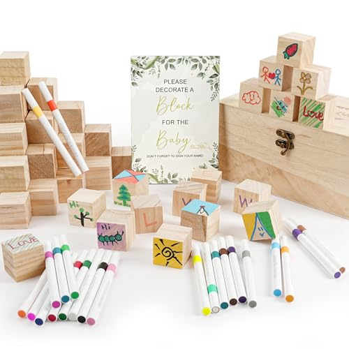 AOOTE Lot de 78 Jeux de fête prénatale,et de Jeux pour la Ba